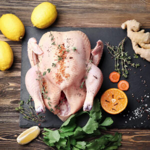 SILVER SWAN 2.0-2.5 lbs - FREE RANGE PREMIUM -WHOLE CHICKEN